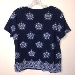 Karen Scott Tops - Karen Scott | Shiort Sleeve Shirt Karen Scott Tops - Karen Scott | Shiort Sleeve Shirt